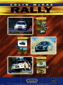 Colin McRae Rally - Advertisement Flyer - Front Image