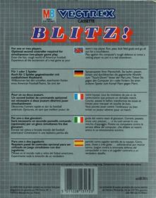 Blitz! Action Football - Box - Back Image
