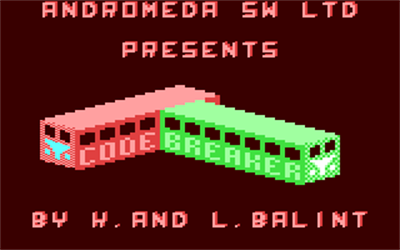 Codebreaker - Screenshot - Game Title Image