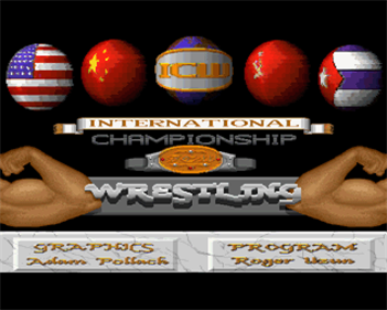 ICW Wrestling - Screenshot - Game Title Image