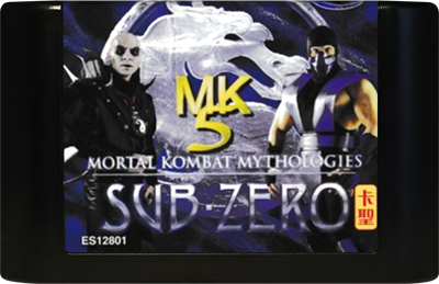 MK5: Mortal Kombat Mythologies: Sub-Zero - Cart - Front Image