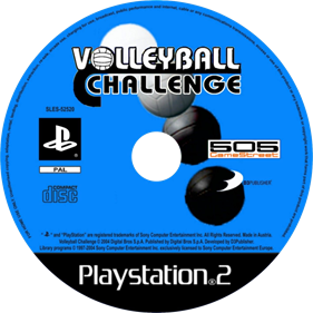 Volleyball Challenge - Disc Image