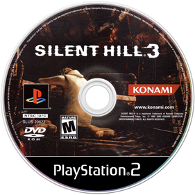 Silent Hill 3 - Disc Image