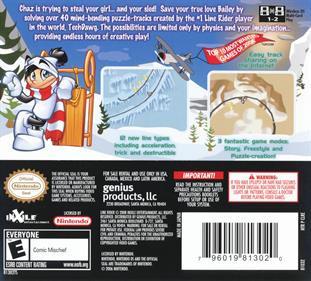 Line Rider 2: Unbound - Box - Back Image