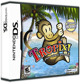 Tropix! Your Island Getaway - Box - 3D Image