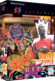 Slam City with Scottie Pippen - Box - 3D Image
