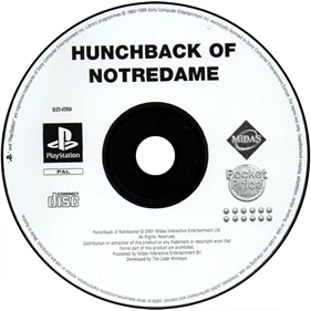 Hunchback of Notredame - Disc Image