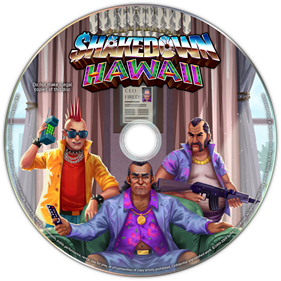 Shakedown: Hawaii - Fanart - Disc Image