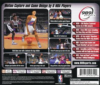 NBA ShootOut 2000 - Box - Back Image