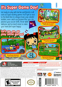Ni Hao, Kai-Lan: Super Game Day - Box - Back Image