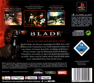 Blade - Box - Back Image