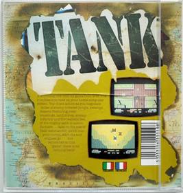 Tank (Ocean/Data East) - Box - Back Image