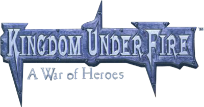 Kingdom Under Fire: A War of Heroes - Clear Logo Image