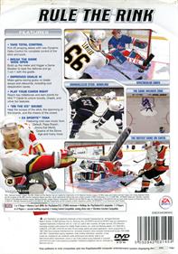 NHL 2003 - Box - Back Image