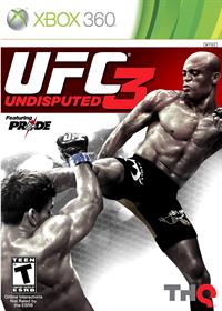 UFC Undisputed 3 - Box - Front Image