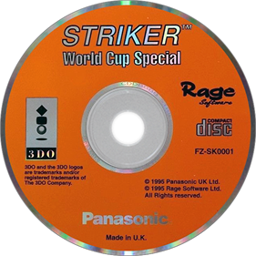 Striker: World Cup Special - Disc Image