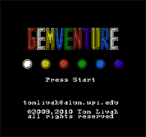 GemVenture - Screenshot - Game Title Image