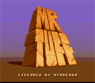 Mr. Tuff - Screenshot - Game Title Image