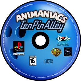 Animaniacs: Ten Pin Alley - Fanart - Disc Image