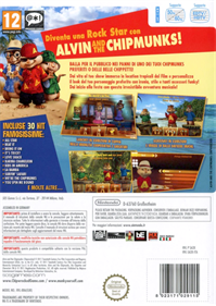 Alvin and the Chipmunks: Chipwrecked - Box - Back Image