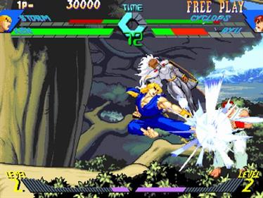 X-Men vs. Street Fighter - Screenshot - Gameplay Image