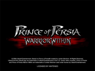 Prince of Persia: Warrior Within - Screenshot - Game Title Image