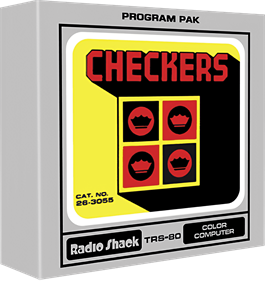 Checkers - Box - 3D Image