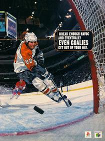 NHL 99 - Advertisement Flyer - Front Image