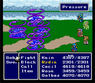 Final Fantasy II: Golbez Playable - Screenshot - Gameplay Image