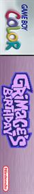 Grimace's Birthday - Box - Spine Image