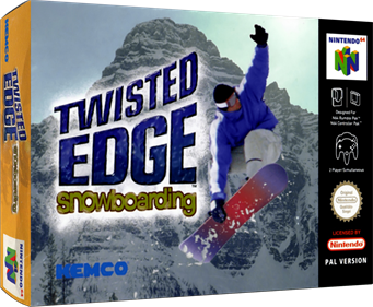 Twisted Edge: Extreme Snowboarding - Box - 3D Image