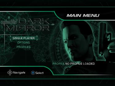 Syphon Filter: Dark Mirror - Screenshot - Game Select Image