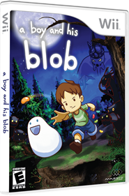 A Boy and His Blob - Box - 3D Image