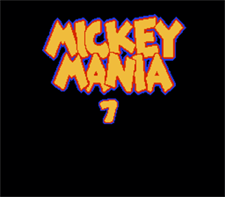 Mickey Mania 7 - Screenshot - Game Title Image
