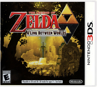 The Legend of Zelda: A Link Between Worlds - Box - Front - Reconstructed