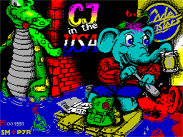 CJ in the USA  - Screenshot - Game Title Image