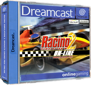 Racing Simulation 2: Monaco Grand Prix On-Line - Box - 3D Image