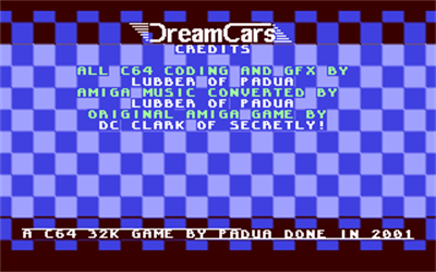 DreamCars - Screenshot - Game Title Image