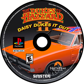 The Dukes of Hazzard II: Daisy Dukes it Out - Fanart - Disc Image