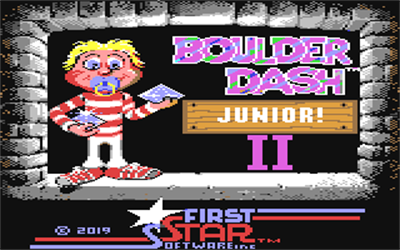 Boulder Dash Junior II - Screenshot - Game Title Image