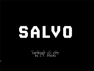 Salvo - Screenshot - Game Title Image