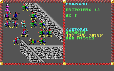 Pool of Radiance - Screenshot - Gameplay Image