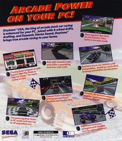 Daytona USA - Box - Back Image