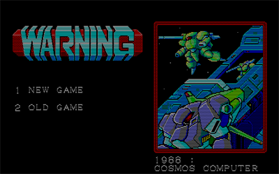 Warning - Screenshot - Game Title Image