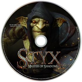 Styx: Master of Shadows - Fanart - Disc Image
