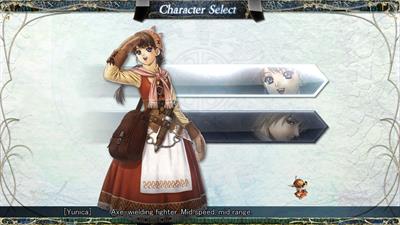 Ys Origin - Screenshot - Game Select Image