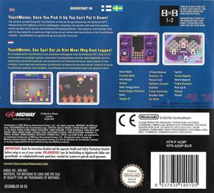 TouchMaster - Box - Back Image