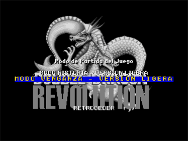 Double Dragon Revolution - Screenshot - Game Title Image