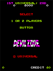 Devil Zone - Screenshot - Game Select Image