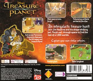 Disney's Treasure Planet - Box - Back Image